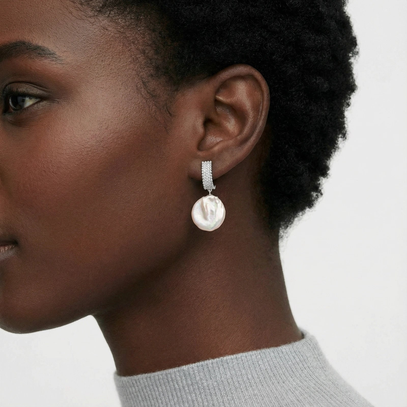 Baroque Pearl Drop Earrings